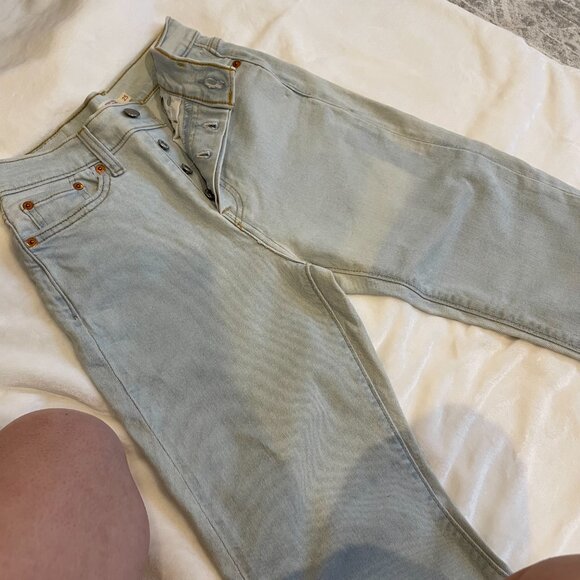 Levi's Jeans Wedgie Straight Fit Size 25 - Picture 6 of 12